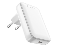 Ładowarka i akumulator FIXED Płaska Ładowarka Sieciowa Slim Travel GaN 30W 1xUSB-C PD FIXCG30S-C-WH